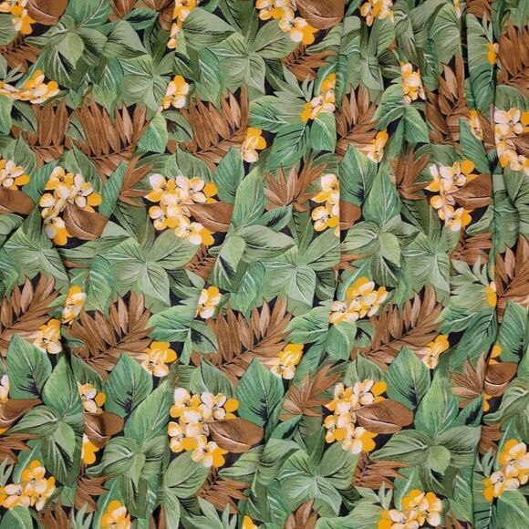 Vintage Pauline Paris fully Pleated all-over floral print midi skirt. - Picture 12 of 14